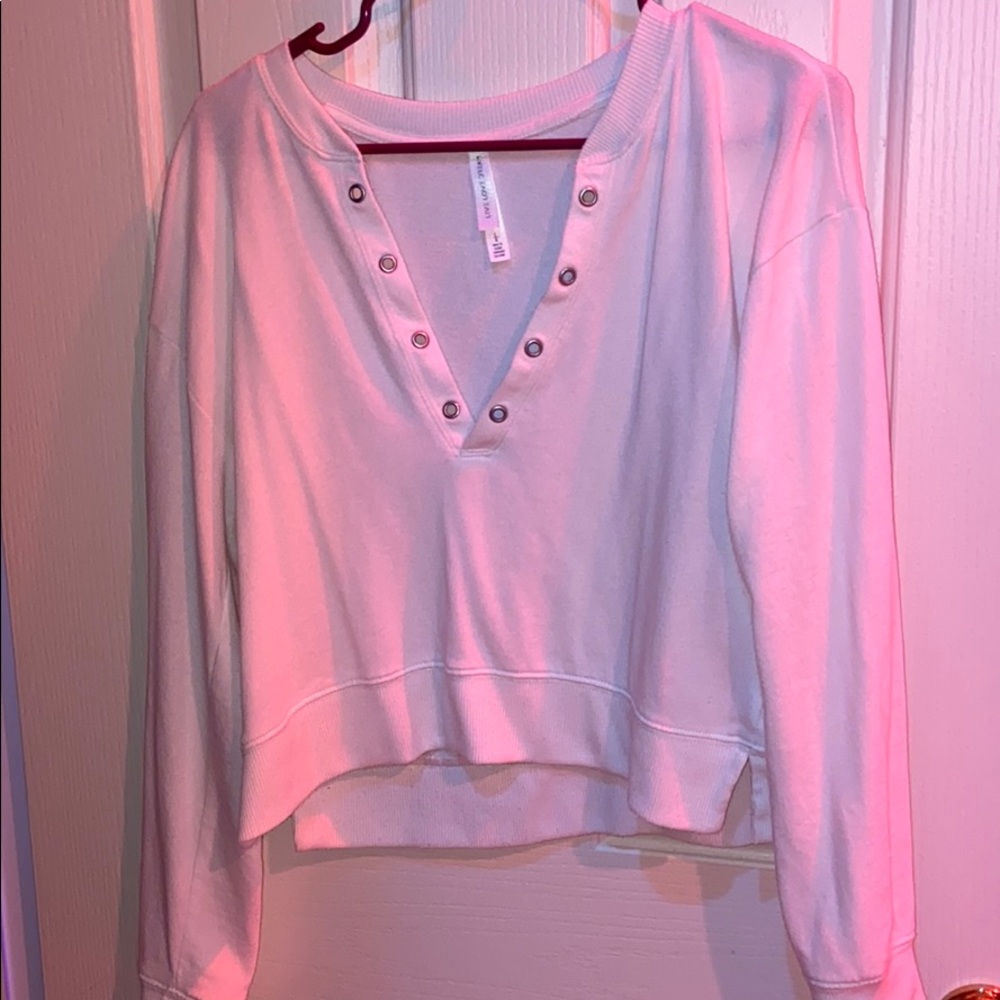 cute white top